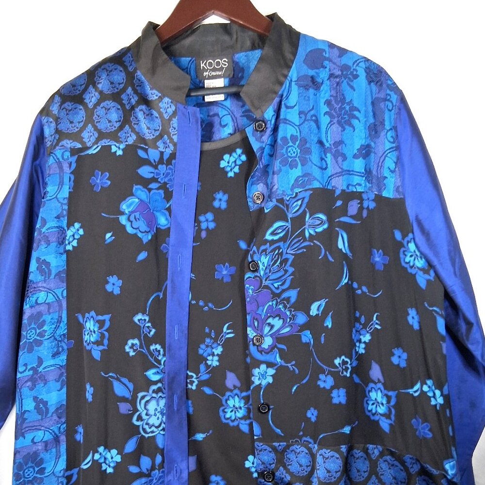 Koos 2-piece 100% Silk Jacket and Cami Set Size Large